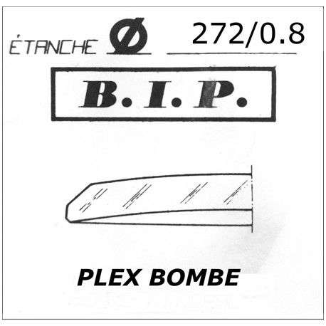 PLEX BOMBÉ FINO